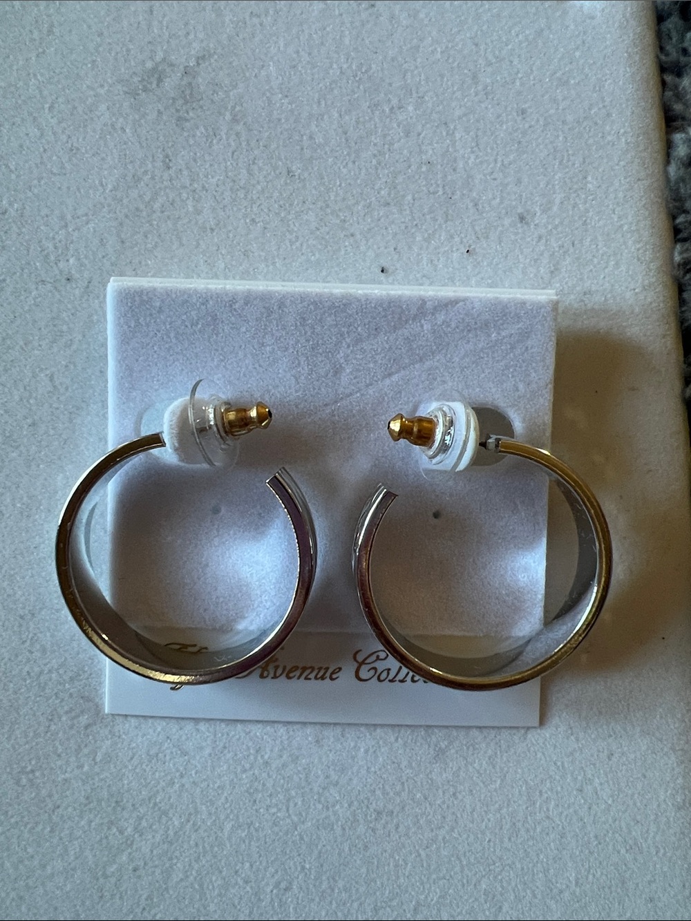 Silver-Tone Hoop Earrings - Women Accessories